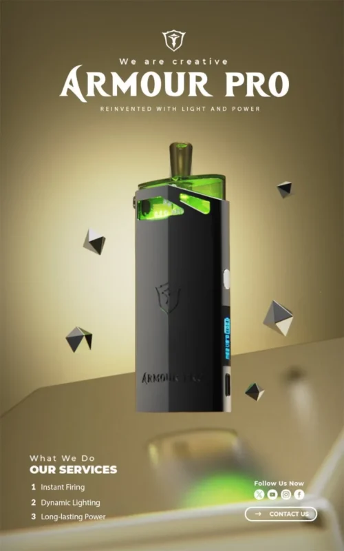 SAMURAI Armour Pro 將軍 PRO｜鎧甲發光高性能電子煙主機：圖片 4