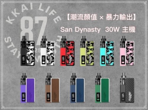 San Dynasty 小海豚 30W 主機｜顏值封神｜性能暴擊