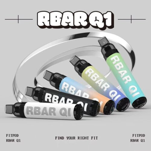 Fitpod RBAR Q1 電子煙主機｜可重複注油 Type-C充電一次性小煙